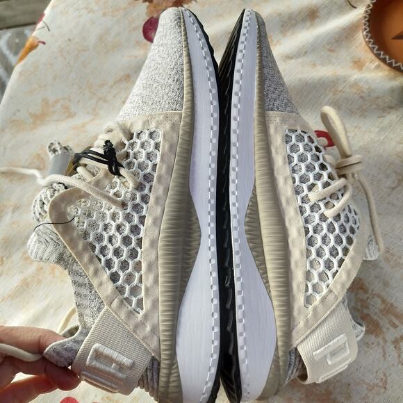 4719)Puma Tsugi Netfit Evoknit Sneakers Marshmallow, Rock ridge US 10.5/EUR 44 main image 5
